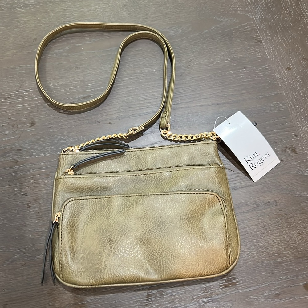 Kim RogersTriple Compartment Crossbody-NWT
